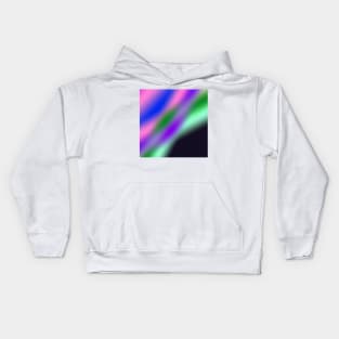 purple green white abstract texture art Kids Hoodie